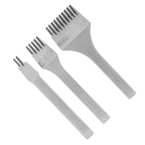 Gadpiparty 3 Stück Leder Teiliges Handwerkzeug für Lederverarbeitung mit Punch Werkzeug für Diy Lederprojekte Einschließlich und Stanzern für Präzises Arbeiten Gadpiparty 3 Stück Leder Teiliges Handwerkzeug für Lederverarbeitung mit Punch Werkzeug für Diy Lederprojekte Einschließlich und Stanzern für Präzises Arbeiten von Gadpiparty