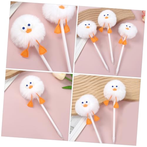 Gadpiparty 3 Stück Niedliche Kleine Enten Kugelschreiber mit Flauschigem Pompon Weicher Griff Sanfte Tintenführung für Mädchen Schüler Büro und Geburtstagsgeschenke Gadpiparty 3 Stück Niedliche Kleine Enten Kugelschreiber mit Flauschigem Pompon Weicher Griff Sanfte Tintenführung für Mädchen Schüler Büro und Geburtstagsgeschenke von Gadpiparty