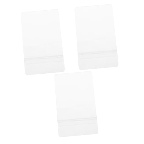 Gadpiparty 3 Stück Notiztafel Planke dünn Liste kritzeln Notizblock Transparentes Schreibvorstand transparentes Zeichenbrett Tisch-Memoboard trocken abwischbare Tischplatte Acryl Gadpiparty 3 Stück Notiztafel Planke dünn Liste kritzeln Notizblock Transparentes Schreibvorstand transparentes Zeichenbrett Tisch-Memoboard trocken abwischbare Tischplatte Acryl von Gadpiparty