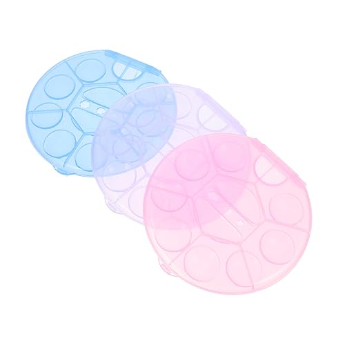 Gadpiparty 3 Stück Paletten Pigmenttablett Malen Aquarellfarbenplatte Farbtabletts Kunststoffpaletten Kalligraphie Pigmenttablett Pigmentplatten Kunst Zeichentabletts Gadpiparty 3 Stück Paletten Pigmenttablett Malen Aquarellfarbenplatte Farbtabletts Kunststoffpaletten Kalligraphie Pigmenttablett Pigmentplatten Kunst Zeichentabletts von Gadpiparty