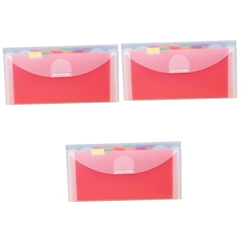 Gadpiparty 3 Stück Portable Multi Pocket Fächermappe aus Robustem für Büro und Schule zur Dokumentenorganisation mit Bunten Fächern Handlich und Langlebig Gadpiparty 3 Stück Portable Multi Pocket Fächermappe aus Robustem für Büro und Schule zur Dokumentenorganisation mit Bunten Fächern Handlich und Langlebig von Gadpiparty