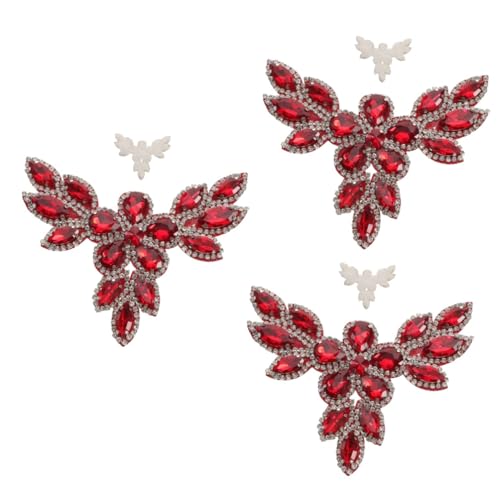 Gadpiparty 3 Stück Schuhblume aus Strass Klebstoff Flicken aufnähen bestickt Flecken Patch Flicken aufbügeln Kleiderflicken Bügeln auf Applikationen Strasssteine rot Gadpiparty 3 Stück Schuhblume aus Strass Klebstoff Flicken aufnähen bestickt Flecken Patch Flicken aufbügeln Kleiderflicken Bügeln auf Applikationen Strasssteine rot von Gadpiparty