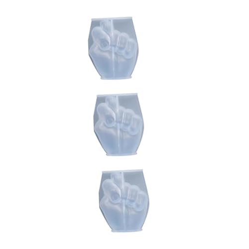 Gadpiparty 3 Stück Silikon Gießform für Diy Dekoration Wiederverwendbare Silikonform für Ringaufbewahrung und Handgefertigte Bastelprojekte Flexibel Langlebig und Einfach zu Reinigen von Gadpiparty