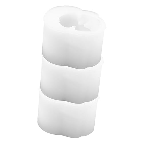 Gadpiparty 3 Stück Silikonform Teilig Schädel Gießform Epoxidharz DIY Schädel Silikonform für Handgemachte Ornamente Tischdeko Langlebig Reißfest Einfach zu Entformen von Gadpiparty