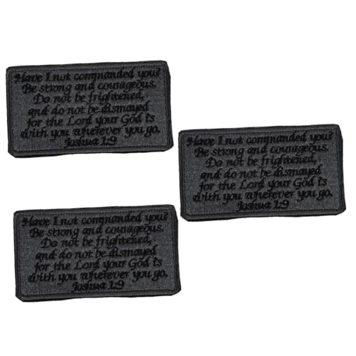 Gadpiparty 3 Stück Sprüche Aufnäher Waschbarer DIY Stoffpatch für Kleidung Dekorativer Langlebiger und Hautfreundlicher Armband Patch für Reparaturen und Bastelprojekte Gadpiparty 3 Stück Sprüche Aufnäher Waschbarer DIY Stoffpatch für Kleidung Dekorativer Langlebiger und Hautfreundlicher Armband Patch für Reparaturen und Bastelprojekte von Gadpiparty