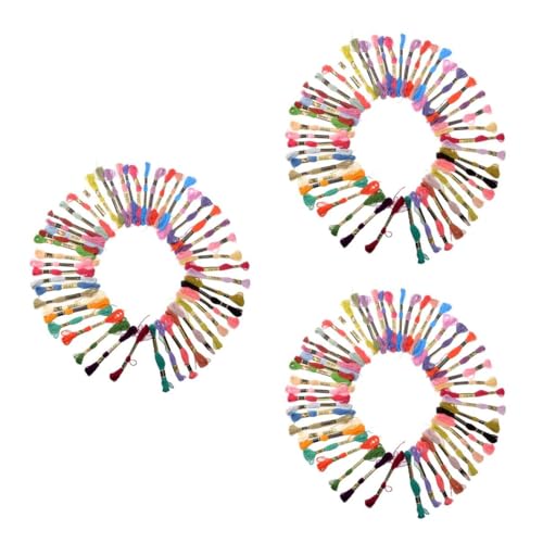 Gadpiparty 3 Stück Stickgarn Baumwolle für Kreuzstich Farbauswahl für Stickerei und Nähprojekte Doppelt Mercerisiert für und Gadpiparty 3 Stück Stickgarn Baumwolle für Kreuzstich Farbauswahl für Stickerei und Nähprojekte Doppelt Mercerisiert für und von Gadpiparty