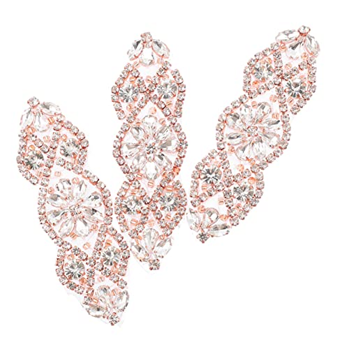 Gadpiparty 3 Stück Strass Aufnäher für Kleidung Multifunktionale Selbstklebende Patches zur Dekoration und Reparatur Roségoldene Applikationen für Jacken Jeans und Accessoires Gadpiparty 3 Stück Strass Aufnäher für Kleidung Multifunktionale Selbstklebende Patches zur Dekoration und Reparatur Roségoldene Applikationen für Jacken Jeans und Accessoires von Gadpiparty