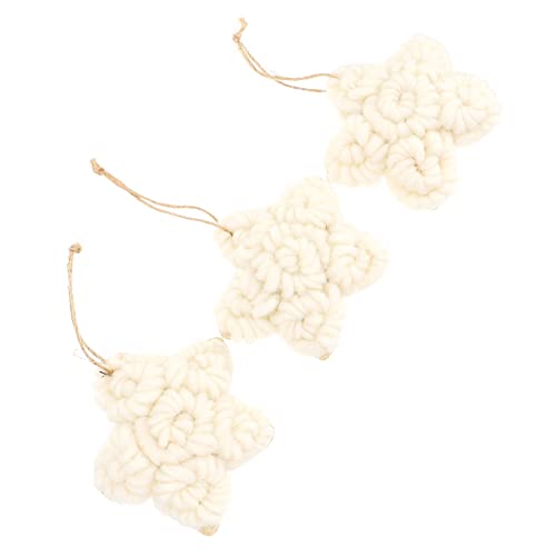 Gadpiparty 3 Stück Teiliges Fünf Punkte Stern Stoffaufnäher Weiß mit Aufhängeschlaufe Weihnachtlicher DIY Applikations Patch für Bekleidung Festlicher Schmuck für Baum Tür und Wand Gadpiparty 3 Stück Teiliges Fünf Punkte Stern Stoffaufnäher Weiß mit Aufhängeschlaufe Weihnachtlicher DIY Applikations Patch für Bekleidung Festlicher Schmuck für Baum Tür und Wand von Gadpiparty