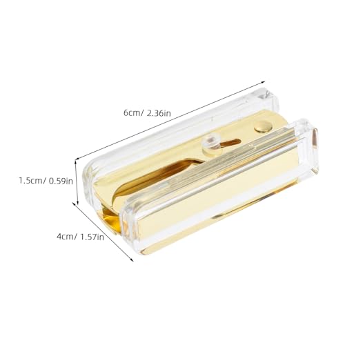 Gadpiparty 3 Stück Teiliges Praktischer Transparenter Acryl Heftklammerentferner mit Ergonomischem Griff Leichter und Kompakter Büro und Schulzubehör für Einfache Heftklammerentfernung Gadpiparty 3 Stück Teiliges Praktischer Transparenter Acryl Heftklammerentferner mit Ergonomischem Griff Leichter und Kompakter Büro und Schulzubehör für Einfache Heftklammerentfernung von Gadpiparty