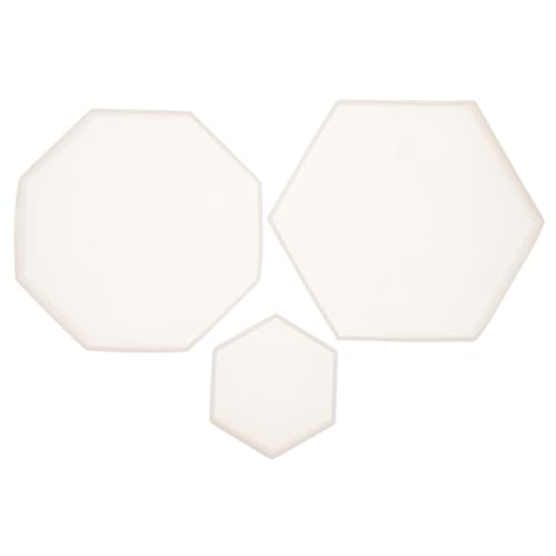Gadpiparty 3 Stück Teiliges Silikon Gießform Geometrisches Tablett Untersetzer für Epoxidharz Flexibel Langlebig Wiederverwendbar für Diy Dekoration und Kunsthandwerk Gadpiparty 3 Stück Teiliges Silikon Gießform Geometrisches Tablett Untersetzer für Epoxidharz Flexibel Langlebig Wiederverwendbar für Diy Dekoration und Kunsthandwerk von Gadpiparty