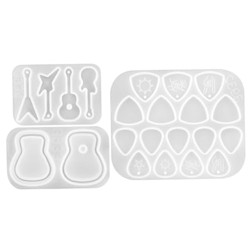 Gadpiparty 3 Stück Teiliges Silikon Gießform für Gitarren Plektren Diy Handwerksformen Hochwertigem Silikon für Kreative Projekte und Anhänger Gestaltung Gadpiparty 3 Stück Teiliges Silikon Gießform für Gitarren Plektren Diy Handwerksformen Hochwertigem Silikon für Kreative Projekte und Anhänger Gestaltung von Gadpiparty