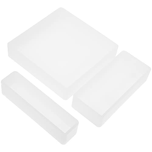 Gadpiparty 3 Stück Teiliges Silikon Rechteck Gießform für Diy Kunstprojekte Langlebige Epoxidharz Formen für Dekorationen Kompatibel mit Wachs und Harz Leicht zu Reinigen nicht Klebend Gadpiparty 3 Stück Teiliges Silikon Rechteck Gießform für Diy Kunstprojekte Langlebige Epoxidharz Formen für Dekorationen Kompatibel mit Wachs und Harz Leicht zu Reinigen nicht Klebend von Gadpiparty