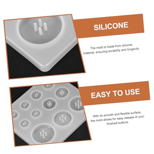 Gadpiparty 3 Stück Teiliges Silikonformen Epoxidharz Knöpfe Langlebige Resin Gießformen zum Basteln von Dekorativen Knöpfen für Kleidung und Taschen Vielseitig für DIY Accessoires Geeignet Gadpiparty 3 Stück Teiliges Silikonformen Epoxidharz Knöpfe Langlebige Resin Gießformen zum Basteln von Dekorativen Knöpfen für Kleidung und Taschen Vielseitig für DIY Accessoires Geeignet von Gadpiparty