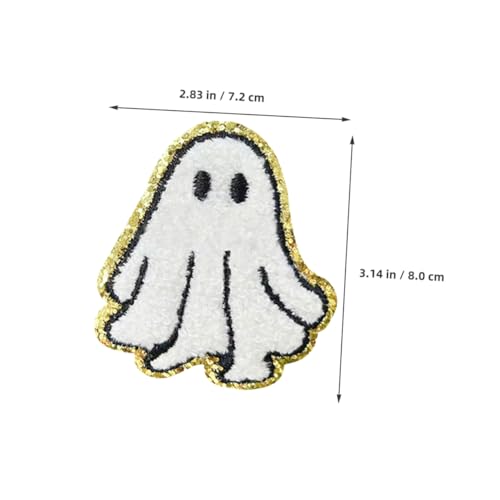 Gadpiparty 3 Stück Teiliges Weiße Halloween Bügelflicken Bestickte Applikationen mit Starker Haftung Waschbare Stoffpatches zum Aufbügeln Kleidung Jeans Jacken Schuhe und Hüte Gadpiparty 3 Stück Teiliges Weiße Halloween Bügelflicken Bestickte Applikationen mit Starker Haftung Waschbare Stoffpatches zum Aufbügeln Kleidung Jeans Jacken Schuhe und Hüte von Gadpiparty