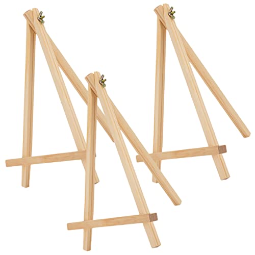 Gadpiparty 3 Stück Tischstaffelei Holz Klappbare Malstaffelei für Künstler Präsentation von Sammlerstücken für Kunstklassen Hochzeiten und Feiern Gadpiparty 3 Stück Tischstaffelei Holz Klappbare Malstaffelei für Künstler Präsentation von Sammlerstücken für Kunstklassen Hochzeiten und Feiern von Gadpiparty