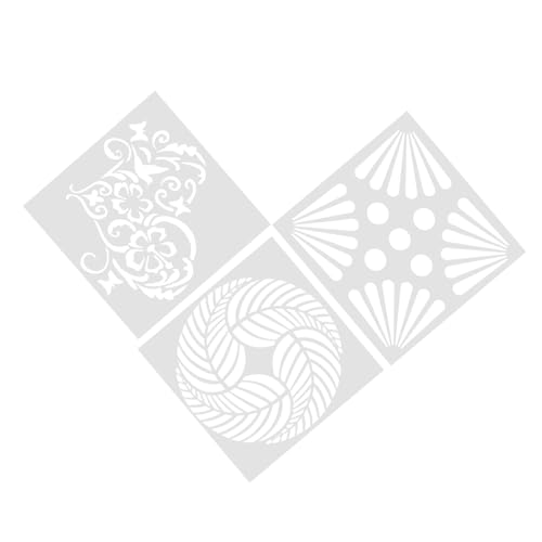 Gadpiparty 3 Stück Wand und Bodenschablonen für Malerei Wiederverwendbare Schablonen für Wandkunst Diy und Projekte Vielseitig Einsetzbar Langlebig und Geruchsneutral Gadpiparty 3 Stück Wand und Bodenschablonen für Malerei Wiederverwendbare Schablonen für Wandkunst Diy und Projekte Vielseitig Einsetzbar Langlebig und Geruchsneutral von Gadpiparty