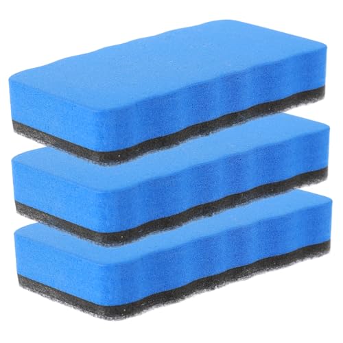Gadpiparty 3 Stück Whiteboard Radierer Ergonomische für Büro und Schule Vielseitig Einsetzbar Langlebig und Praktisch für Verschiedene Oberflächen von Gadpiparty
