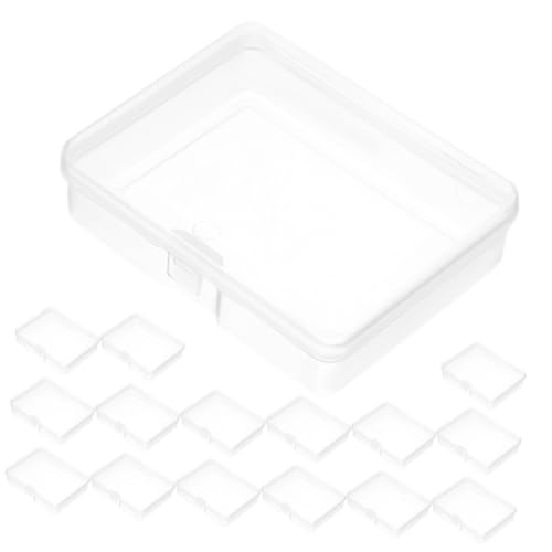 Gadpiparty 30 Stck Teiliges Transparente Kunststoff Aufbewahrungsboxen mit Klappdeckel Kleine Stapelbare Sortierboxen für Perlen Schmuck und Bastelarbeiten Robuste Behälter für Ordentliche Gadpiparty 30 Stck Teiliges Transparente Kunststoff Aufbewahrungsboxen mit Klappdeckel Kleine Stapelbare Sortierboxen für Perlen Schmuck und Bastelarbeiten Robuste Behälter für Ordentliche von Gadpiparty