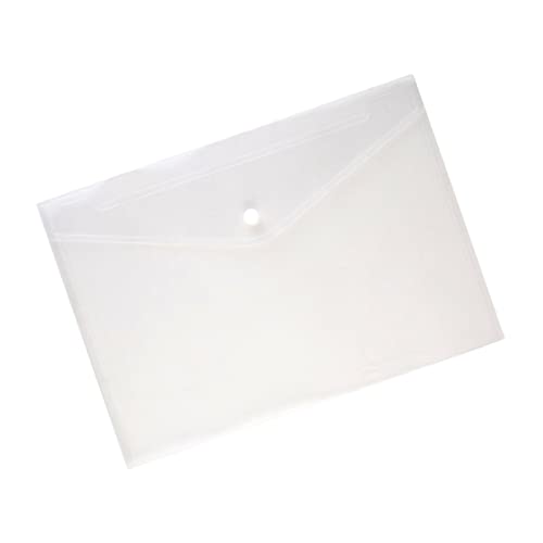 Gadpiparty 30 Stück Aktenhalter Dokumentenschutzhülle Unterlagen Aktenkästen Vertikaler Datei-Organizer Klarsichttaschenordner briefumschläge Aktenordner aus Papier Dokumentenkoffer Weiß von Gadpiparty