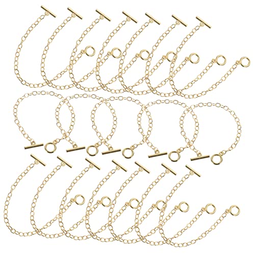 Gadpiparty 30 Stück Armband Fußkettchen Ketten Armbandkette armband DIY kette Knebelarmbänder für Damen Handgelenkskette Knebelkette Armband Metallkette Legierung Gadpiparty 30 Stück Armband Fußkettchen Ketten Armbandkette armband DIY kette Knebelarmbänder für Damen Handgelenkskette Knebelkette Armband Metallkette Legierung von Gadpiparty