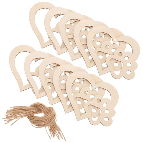 Gadpiparty 30 Stück Holzherzen für Diy Projekte Blanko Holzscheiben zum Basteln Herzanhänger für Hochzeiten Valentinstag Dekoration und Geschenkideen Gadpiparty 30 Stück Holzherzen für Diy Projekte Blanko Holzscheiben zum Basteln Herzanhänger für Hochzeiten Valentinstag Dekoration und Geschenkideen von Gadpiparty