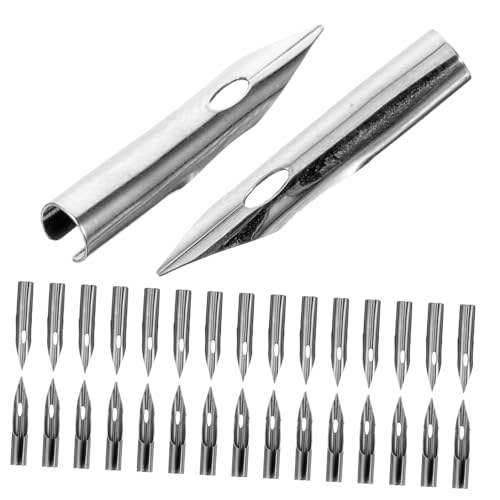 Gadpiparty 30 Stück Kalligraphie Stift Federn Ersatzspitzen für Füllfederhalter Praktische Schreibwerkzeuge für Kreative Projekte für Schule Büro und Zuhause Gadpiparty 30 Stück Kalligraphie Stift Federn Ersatzspitzen für Füllfederhalter Praktische Schreibwerkzeuge für Kreative Projekte für Schule Büro und Zuhause von Gadpiparty