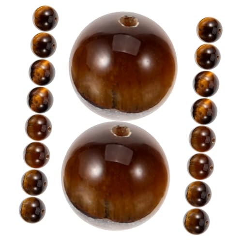 Gadpiparty 30 Stück Natürliche Tigeraugen Spacer Perlen für Diy Schmuck Hochwertige Natursteinperlen Langlebig für Armbänder und Bastelprojekte Gadpiparty 30 Stück Natürliche Tigeraugen Spacer Perlen für Diy Schmuck Hochwertige Natursteinperlen Langlebig für Armbänder und Bastelprojekte von Gadpiparty