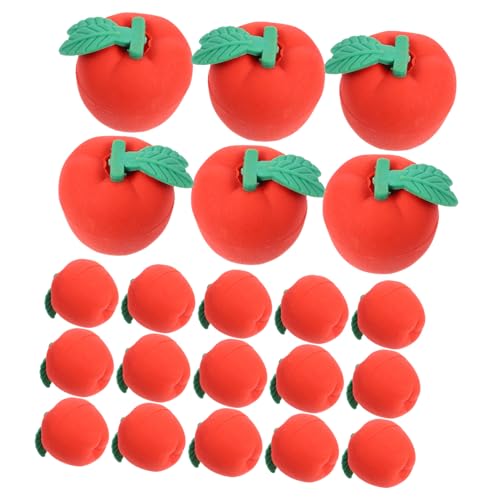 Gadpiparty 30 Stück Red Apple Eraser Radiergummis Kindergäuer Fruchtförmige Radiergummis Partygeschenke Für Den Schulanfang Schulmaterial Für 3d-radiergummis Für Rot Tpr Gadpiparty 30 Stück Red Apple Eraser Radiergummis Kindergäuer Fruchtförmige Radiergummis Partygeschenke Für Den Schulanfang Schulmaterial Für 3d-radiergummis Für Rot Tpr von Gadpiparty