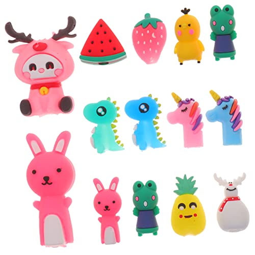 Gadpiparty 30 Stück Silikon Bleistiftkappen Niedliche Cartoon Bleistiftverlängerungen Praktische Bleistiftzubehör für Schule und Büro Verschiedene Designs Erhältlich Gadpiparty 30 Stück Silikon Bleistiftkappen Niedliche Cartoon Bleistiftverlängerungen Praktische Bleistiftzubehör für Schule und Büro Verschiedene Designs Erhältlich von Gadpiparty
