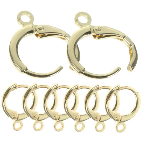 Gadpiparty 30 Stück Teiliges Französische Ohrhaken Vergoldet Langlebige DIY Ohrring Haken Schmuckzubehör für Handgemachte Ohrhänger Basteln und Ohrringe Gadpiparty 30 Stück Teiliges Französische Ohrhaken Vergoldet Langlebige DIY Ohrring Haken Schmuckzubehör für Handgemachte Ohrhänger Basteln und Ohrringe von Gadpiparty