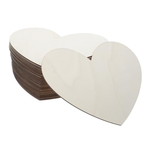 Gadpiparty 30 Stück Teiliges Große Unlackierte Holzherzen Herzförmige Holzscheiben Basteln DIY Dekoration Hochzeit Valentinstag Handgefertigte Holz Ausschnitte Glatt und Robust Gadpiparty 30 Stück Teiliges Große Unlackierte Holzherzen Herzförmige Holzscheiben Basteln DIY Dekoration Hochzeit Valentinstag Handgefertigte Holz Ausschnitte Glatt und Robust von Gadpiparty