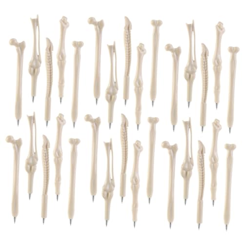 Gadpiparty 30 Stück Teiliges Kugelschreiber in Knochenform mit Schwarzer Mine Ergonomisch Glattes Schreiben Einzigartiges Halloween Design Leichte Tragbare Schreibstifte für Schule Büro Party Gadpiparty 30 Stück Teiliges Kugelschreiber in Knochenform mit Schwarzer Mine Ergonomisch Glattes Schreiben Einzigartiges Halloween Design Leichte Tragbare Schreibstifte für Schule Büro Party von Gadpiparty
