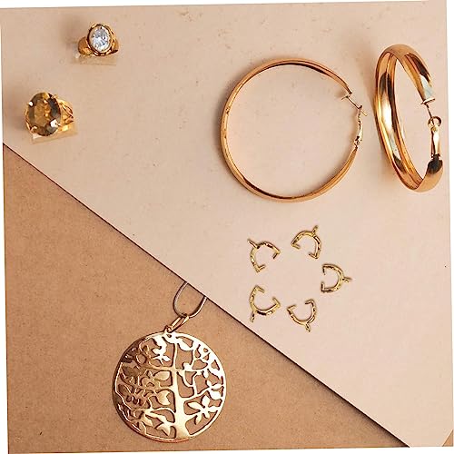 Gadpiparty 30 Stück Teiliges Kupfer Schmuckverbinder DIY Anhänger Karabiner Verschluss für Schmuckherstellung Basteln Zubehör Gadpiparty 30 Stück Teiliges Kupfer Schmuckverbinder DIY Anhänger Karabiner Verschluss für Schmuckherstellung Basteln Zubehör von Gadpiparty