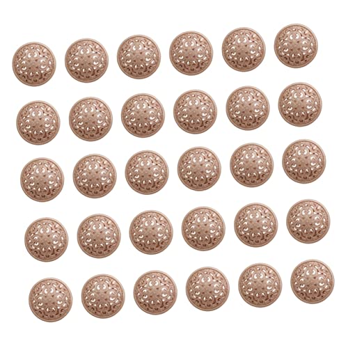 Gadpiparty 30 Stück Teiliges Metallknöpfe mit Hohlraum Design Robuste Druckknöpfe für Kleidung DIY Nähzubehör für Jacken Mäntel Pullover und Handarbeiten in Goldfarben Gadpiparty 30 Stück Teiliges Metallknöpfe mit Hohlraum Design Robuste Druckknöpfe für Kleidung DIY Nähzubehör für Jacken Mäntel Pullover und Handarbeiten in Goldfarben von Gadpiparty