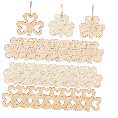 Gadpiparty 30 Stück Teiliges Shamrock Anhänger Naturbelassenem Holz DIY Bastelmaterial für Patricks Day Dekoration Beidseitig Bemalbar Kinderfreundlich Glatte Oberfläche Irisches Gadpiparty 30 Stück Teiliges Shamrock Anhänger Naturbelassenem Holz DIY Bastelmaterial für Patricks Day Dekoration Beidseitig Bemalbar Kinderfreundlich Glatte Oberfläche Irisches von Gadpiparty