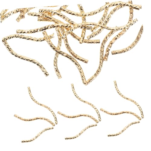 Gadpiparty 30 Stück Teiliges Vergoldetes Gebogenes Messing S Röhrenperlen mit Fadendesign Vielseitige Spacer Perlen für Schmuckherstellung Armband und Halsketten DIY Zubehör Pro Stück Gadpiparty 30 Stück Teiliges Vergoldetes Gebogenes Messing S Röhrenperlen mit Fadendesign Vielseitige Spacer Perlen für Schmuckherstellung Armband und Halsketten DIY Zubehör Pro Stück von Gadpiparty