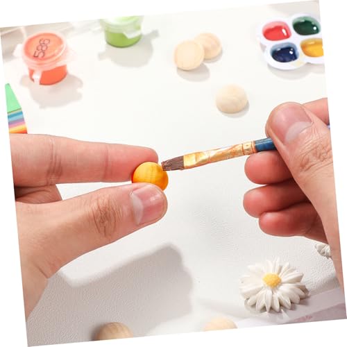 Gadpiparty 300 Stück Halbkreis Holzperlen Unbehandelte Halb-rund Bastelperlen für DIY Puppenherstellung Malen Schmuck Basteln Tischdeko Ornamente Gadpiparty 300 Stück Halbkreis Holzperlen Unbehandelte Halb-rund Bastelperlen für DIY Puppenherstellung Malen Schmuck Basteln Tischdeko Ornamente von Gadpiparty