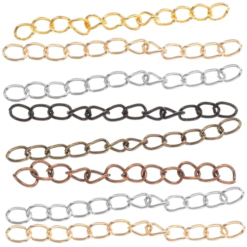 Gadpiparty 300 Stück Kettenverlängerung Lange und Armbandverlängerungen für Schmuckherstellung DIY Zubehör für Ketten und Armbänder Installieren für zum und Geburtstag Gadpiparty 300 Stück Kettenverlängerung Lange und Armbandverlängerungen für Schmuckherstellung DIY Zubehör für Ketten und Armbänder Installieren für zum und Geburtstag von Gadpiparty