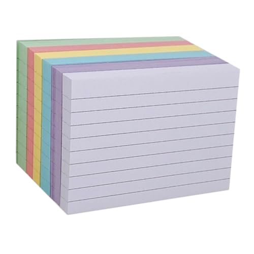 Gadpiparty 300 Stück Liniert Karteikarten Einseitig Farben Blanko Flashcards für Lernzwecke Prüfungsvorbereitung und Klassenzimmerarbeit Gadpiparty 300 Stück Liniert Karteikarten Einseitig Farben Blanko Flashcards für Lernzwecke Prüfungsvorbereitung und Klassenzimmerarbeit von Gadpiparty