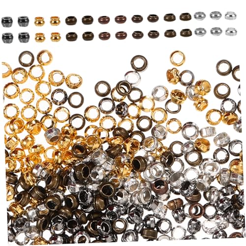 Gadpiparty 300 Stück Metallperlen Lose Spacer Perlen für Schmuckherstellung für Armbänder und Mehr Farben für Diy Projekte Gadpiparty 300 Stück Metallperlen Lose Spacer Perlen für Schmuckherstellung für Armbänder und Mehr Farben für Diy Projekte von Gadpiparty