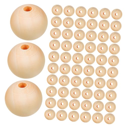 Gadpiparty 300 Stück Naturholzperlen mit Loch Unbehandelte Runde Holzperlen für Basteln Schmuckherstellung Makramee Armbänder und Rustikale DIY Dekorationen Gadpiparty 300 Stück Naturholzperlen mit Loch Unbehandelte Runde Holzperlen für Basteln Schmuckherstellung Makramee Armbänder und Rustikale DIY Dekorationen von Gadpiparty