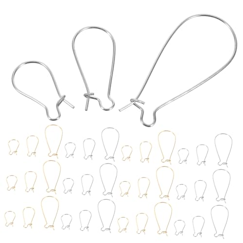 Gadpiparty 300 Stück Ohrhaken in Silber und Gold für Schmuckherstellung DIY Ohrringe Basteln Ohrdraht Zubehör Sicher und Komfortabel Gadpiparty 300 Stück Ohrhaken in Silber und Gold für Schmuckherstellung DIY Ohrringe Basteln Ohrdraht Zubehör Sicher und Komfortabel von Gadpiparty