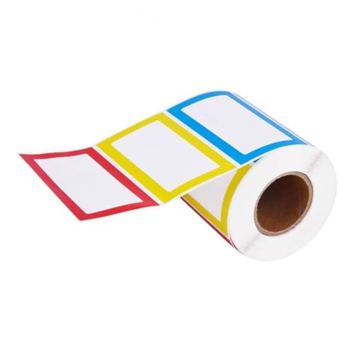 Gadpiparty 300 Stück Selbstklebende Bunte Namensetiketten Blanko Aufkleber für Büro Schule Haushalt Preisetiketten Label Sticker für Organisation und Markierung Gadpiparty 300 Stück Selbstklebende Bunte Namensetiketten Blanko Aufkleber für Büro Schule Haushalt Preisetiketten Label Sticker für Organisation und Markierung von Gadpiparty