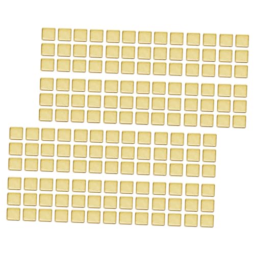 Gadpiparty 300Stücke Schmucklötzubehör Vergoldete Kupferlötchips Präzise DIY Schmuckreparatur für Enge Räume und Vielseitige Anwendungen Hochwertige Elektrische Verbindung von Gadpiparty