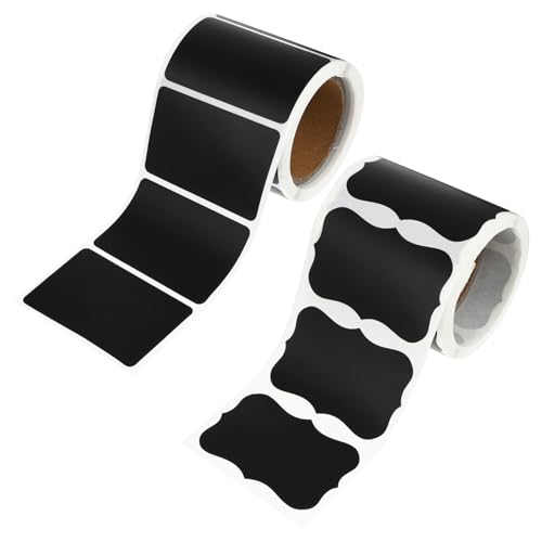Gadpiparty 300Stücke Wasserdichte Zutatenname Labels Selbstklebende für Lebensmittelmaterialien Aufkleber Schwarz Gadpiparty 300Stücke Wasserdichte Zutatenname Labels Selbstklebende für Lebensmittelmaterialien Aufkleber Schwarz von Gadpiparty