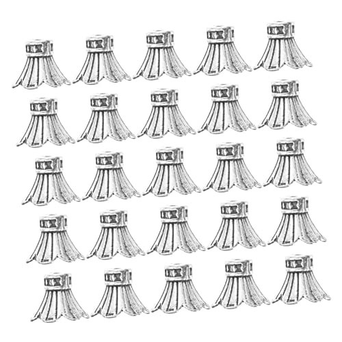 Gadpiparty 30Stücke DIY Schmuckzubehör Olivgrün Legierung Perlenkappen Ornamente Für Armbänder Und Halsketten Retro Gefäßverzierungen Für Basteln Gadpiparty 30Stücke DIY Schmuckzubehör Olivgrün Legierung Perlenkappen Ornamente Für Armbänder Und Halsketten Retro Gefäßverzierungen Für Basteln von Gadpiparty