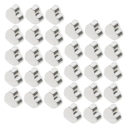 Gadpiparty 30Stücke Silikon Ohrringstopper Herzform Weiche Verschlüsse für Ohrringe Wiederverwendbar und Bequem für DIY Schmuck und Besondere Anlässe von Gadpiparty