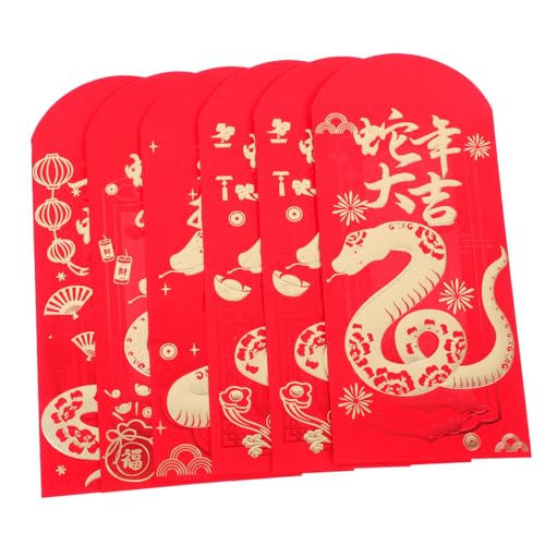 Gadpiparty 30Stücke Traditionelle Chinesische Rote Umschläge Dekorative für Neujahr und Hochzeiten Festliche Frühlingsfest Glücksumschläge für Jahr von Gadpiparty