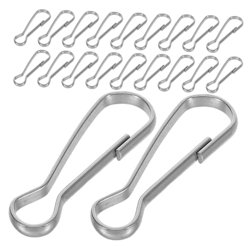 Gadpiparty 30Stücke Verstellbare Clips für Namensschilder Schlüsselanhänger und DIY Projekte für Fahnenmastbefestigungen und Vielseitige Anwendungen Gadpiparty 30Stücke Verstellbare Clips für Namensschilder Schlüsselanhänger und DIY Projekte für Fahnenmastbefestigungen und Vielseitige Anwendungen von Gadpiparty