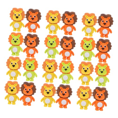 Gadpiparty 32 Stück Teiliges Tier und Löwenformen Radierer für Spaß Radierer für Schulbedarf Kreative Belohnungen für Klassenzimmer und Hausaufgabenmotivation Gadpiparty 32 Stück Teiliges Tier und Löwenformen Radierer für Spaß Radierer für Schulbedarf Kreative Belohnungen für Klassenzimmer und Hausaufgabenmotivation von Gadpiparty